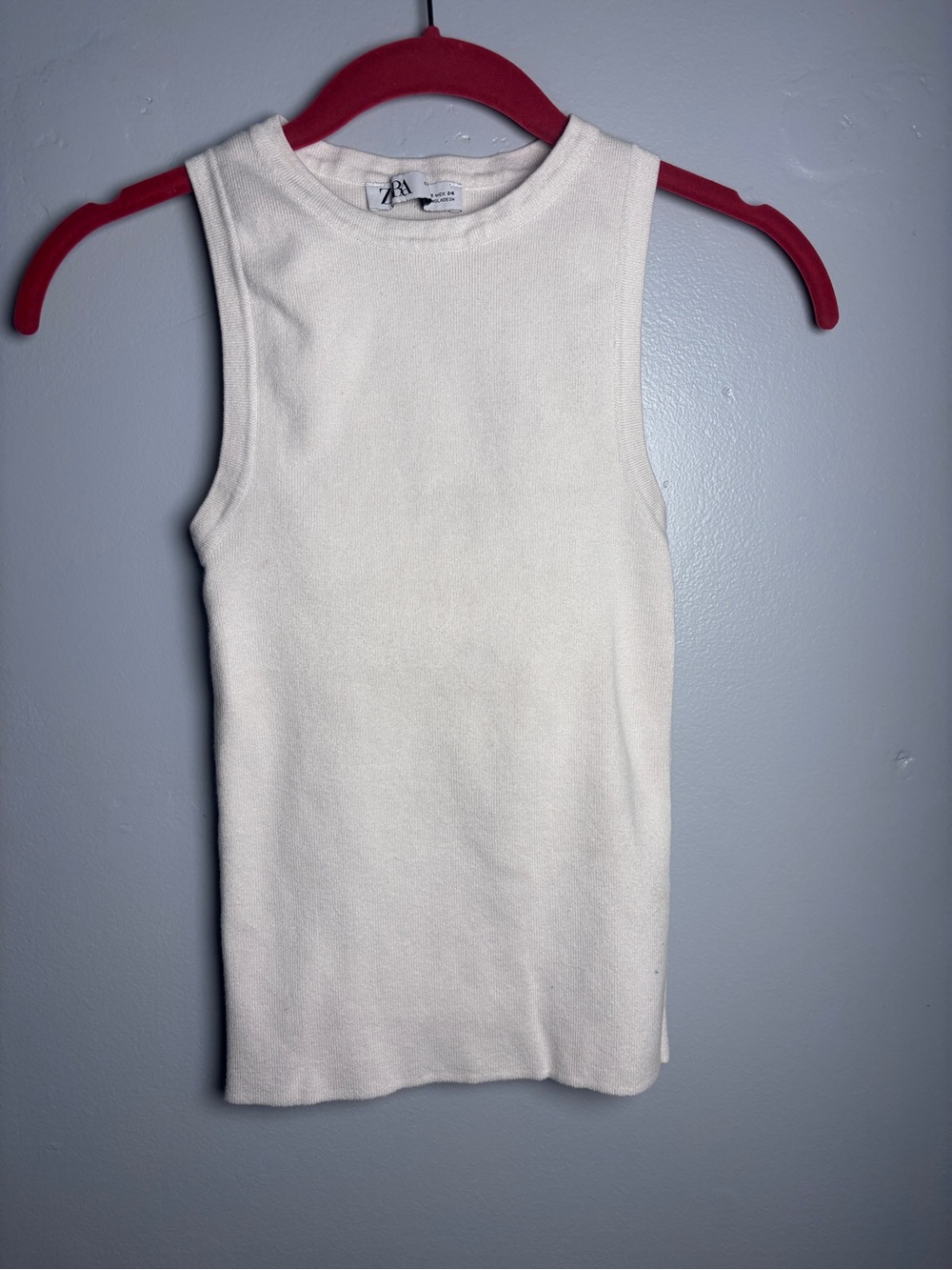 Women’s Zara white tank top size xs